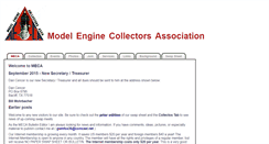 Desktop Screenshot of modelenginecollectors.org
